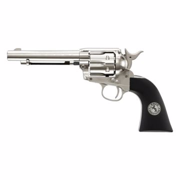 Picture of COLT SINGLE ACTION ARMY 45 .177 NICKEL PELLET PISTOL REVOLVER - UMAREX AIRGUNS